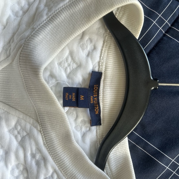Louis Vuitton White Crewneck Sweater - Picture 4 of 6